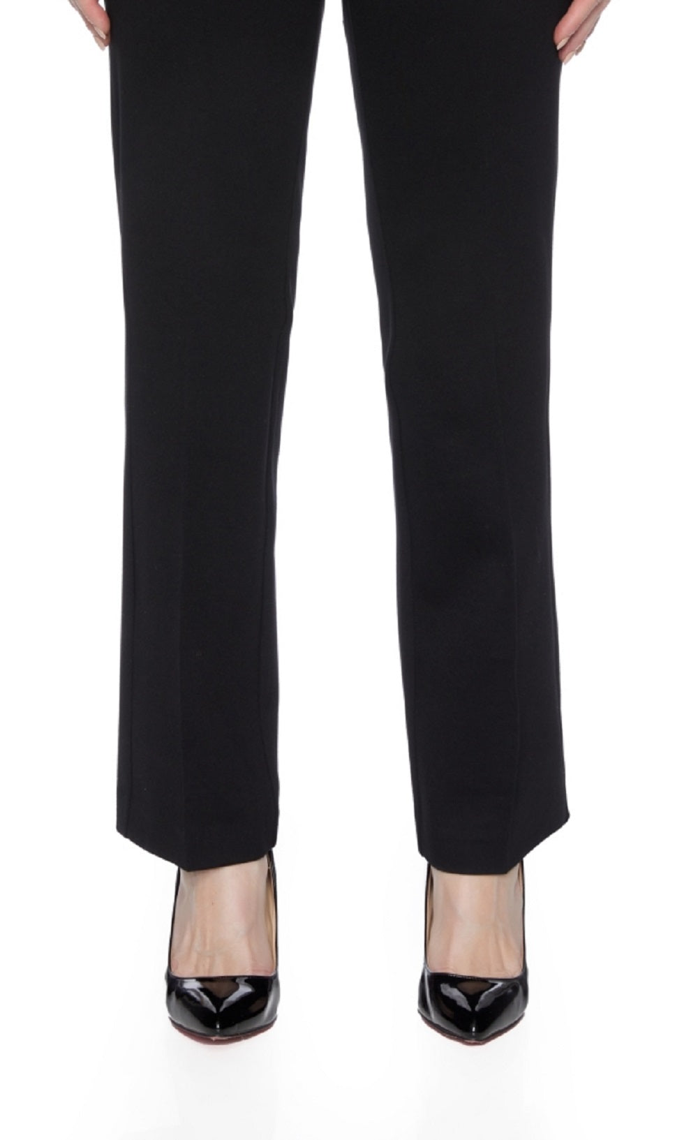 Cooper & Ella Women's Pull on Bootcut Pants Black Size Medium
