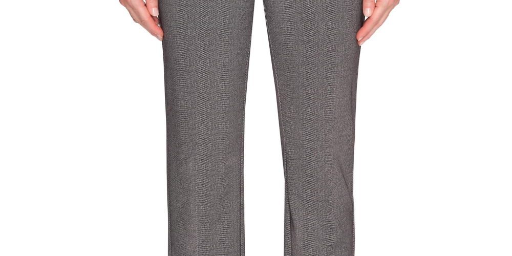 Cooper & Ella Women's Pull On Bootcut Pants Gray Size L