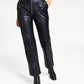 LNA Women's Faux Leather Pants Black Size X-Large