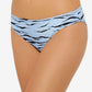Hula Honey Junior's Wild Cat Bikini Bottoms Swimsuit Blue
