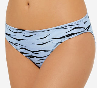 Hula Honey Junior's Wild Cat Bikini Bottoms Swimsuit Blue