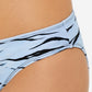 Hula Honey Junior's Wild Cat Bikini Bottoms Swimsuit Blue