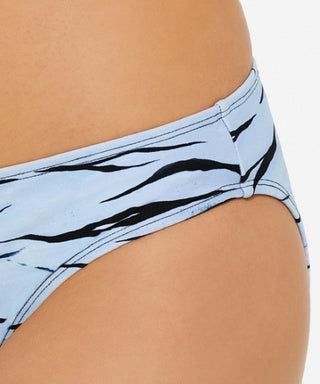 Hula Honey Junior's Wild Cat Bikini Bottoms Swimsuit Blue