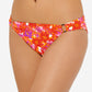Hula Honey Women's Bold Bouquet Ring Bikini Bottom Orange Size Large