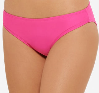 Hula Honey Junior's Solid Bikini Bottoms Swimsuit Pink