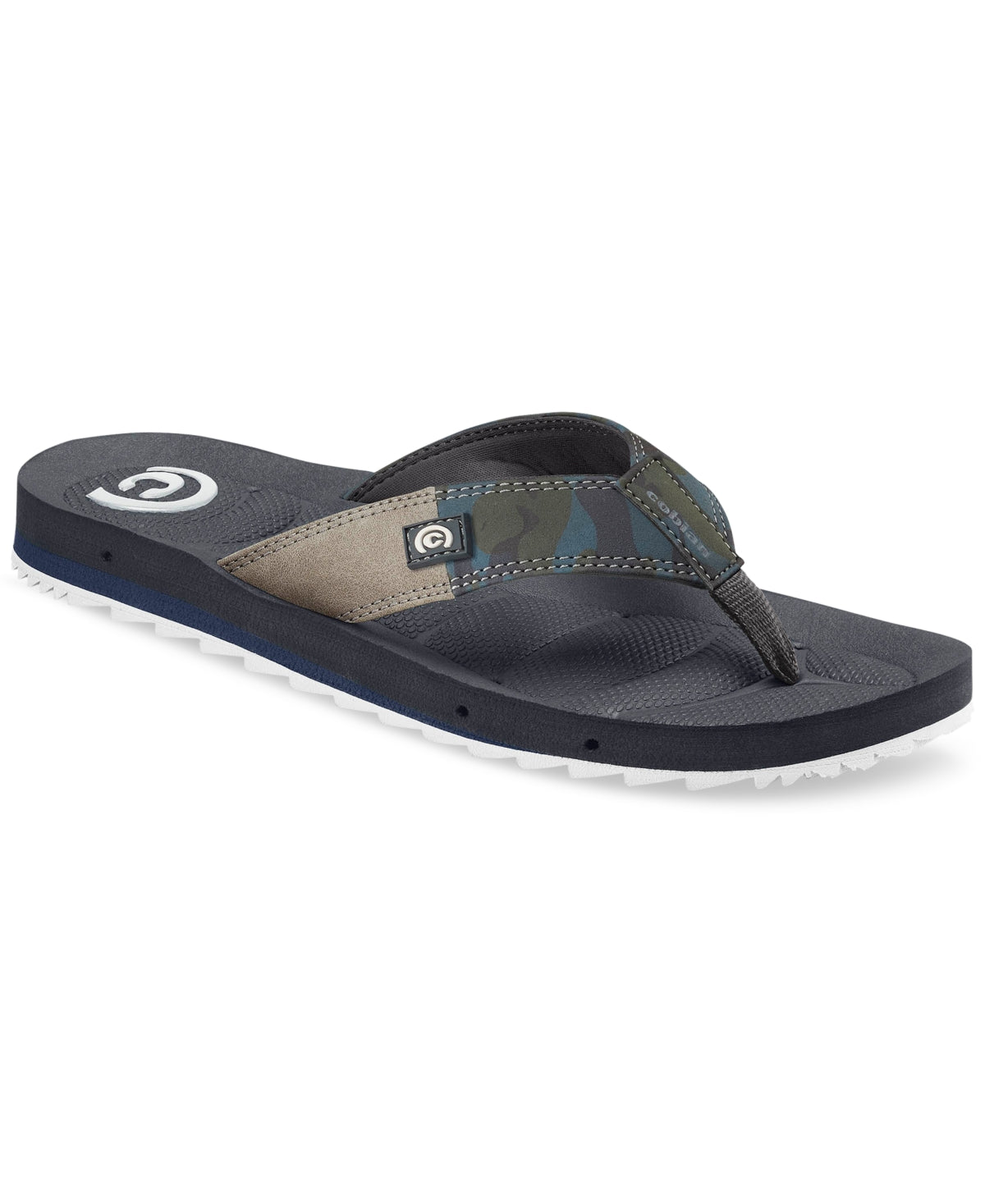 Cobian Men's Hobgood Draino Flip Flop Sandal Blue Size 8
