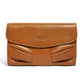 American Leather Co. Miles Wristlet Clutch Cafe Latte Vintage