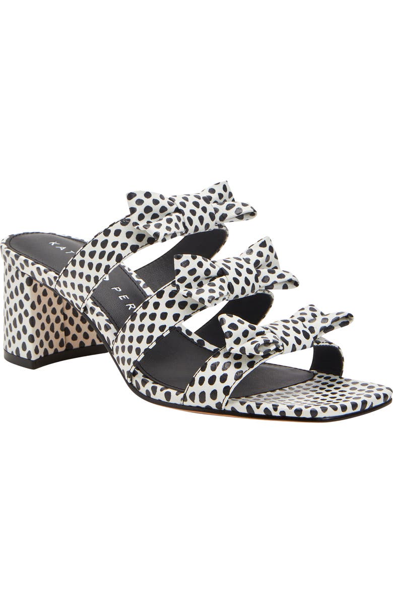 Katy Perry Tooliped Bow Dress Sandals in Black - Women's Size 7