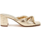 Katy Perry Women's The Tooliped Twisted Sandal Yellow Size 8.5