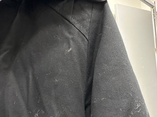 Collection B Women's Junior's Faux Fur Trim Hooded Anorak Coat Black Size X-Large