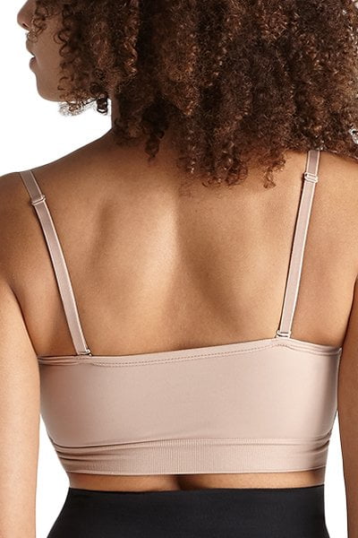 Yummie Women's Peyton Strapless Wire Free Bra Brown Size X-Large