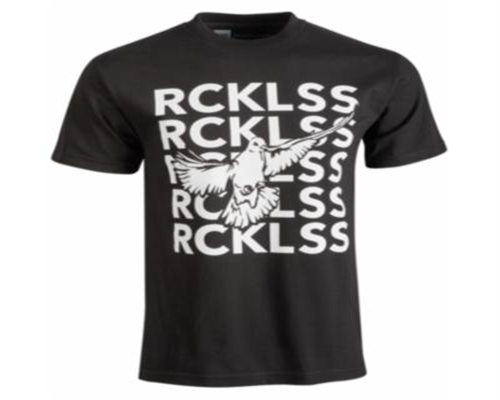 Young & Reckless Men's Rising Logo Graphic T-Shirt Black Size XX-Large