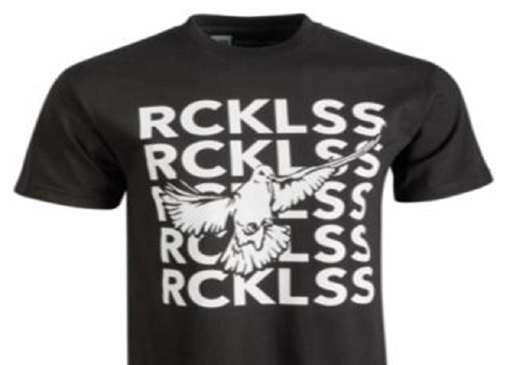 Young & Reckless Men's Rising Logo Graphic T-Shirt Black Size XX-Large