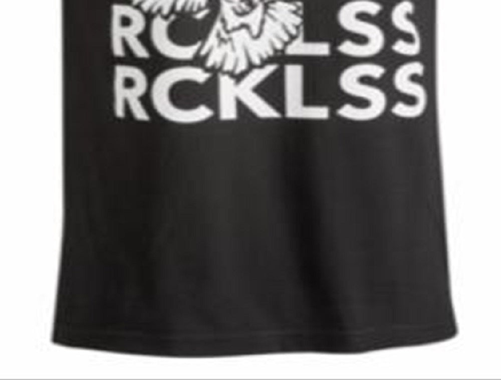 Young & Reckless Men's Rising Logo Graphic T-Shirt Black Size XX-Large