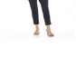 ALEXIA ADMOR Women's Large Blue Niamah Military Neck Jumpsuit