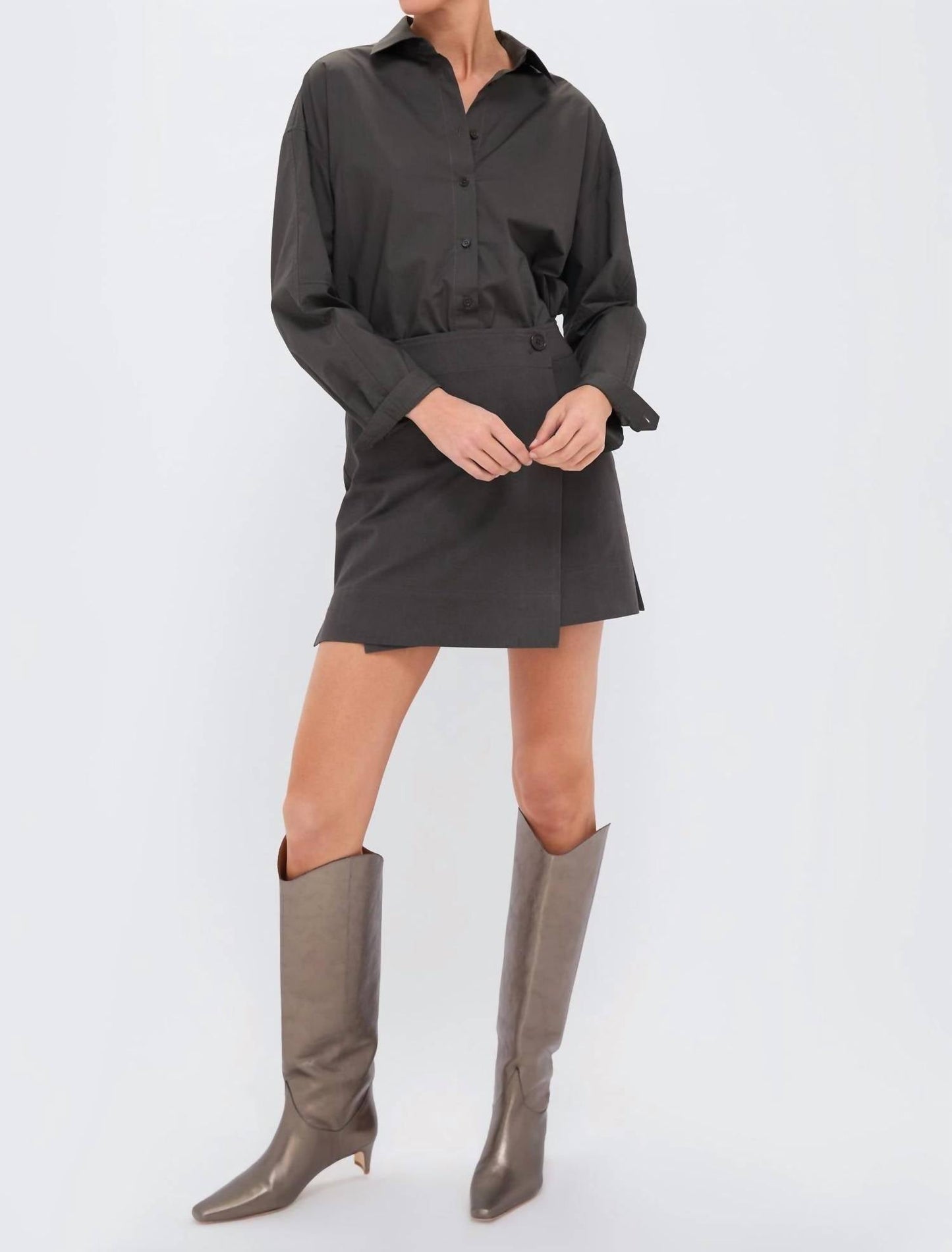 Apiece Apart - La Reina Mini Shirt Dress