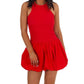 Illa Illa - Right on Time Bubble Hem Mini Dress