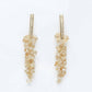 Avenue Chic - Women's Citrine Grape Earrings