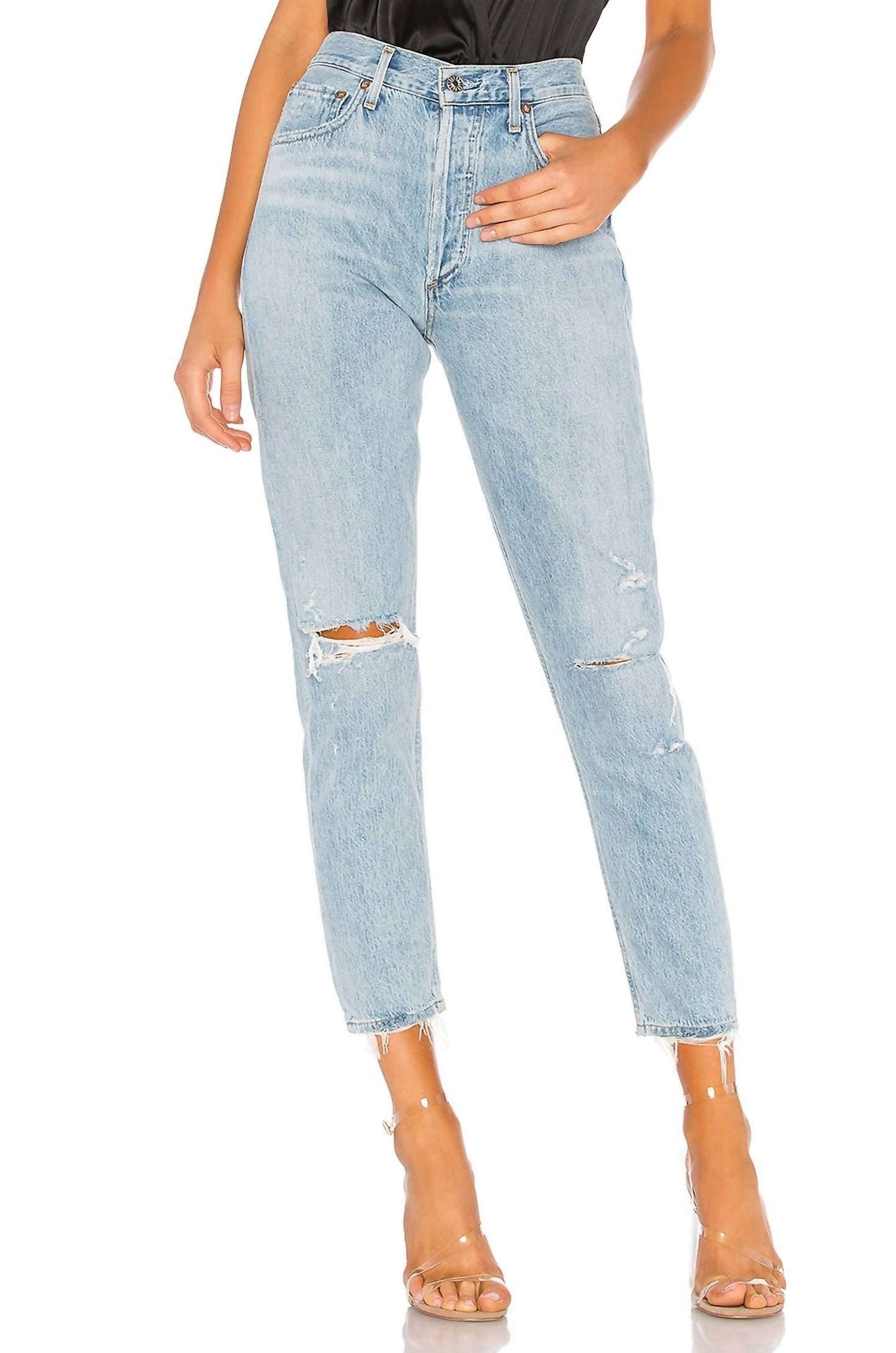 Agolde - Jamie High Rise Classic Jeans