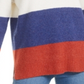 Hippie Rose Junior's Colorblocked Thermal Knit Sweater Yellow Size X-Large