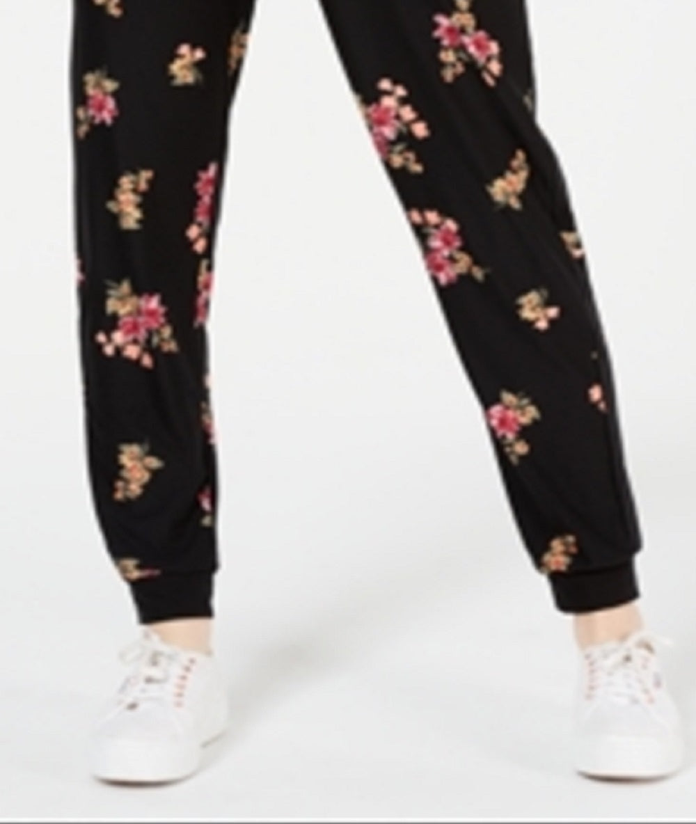 Hippie Rose Junior's Jogger Pants Black Size X-Large
