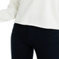 Hippie Rose Junior's Raw Hem Sweatshirt White Size X-Small