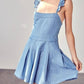 Do+Be - A-line Open Back Dress