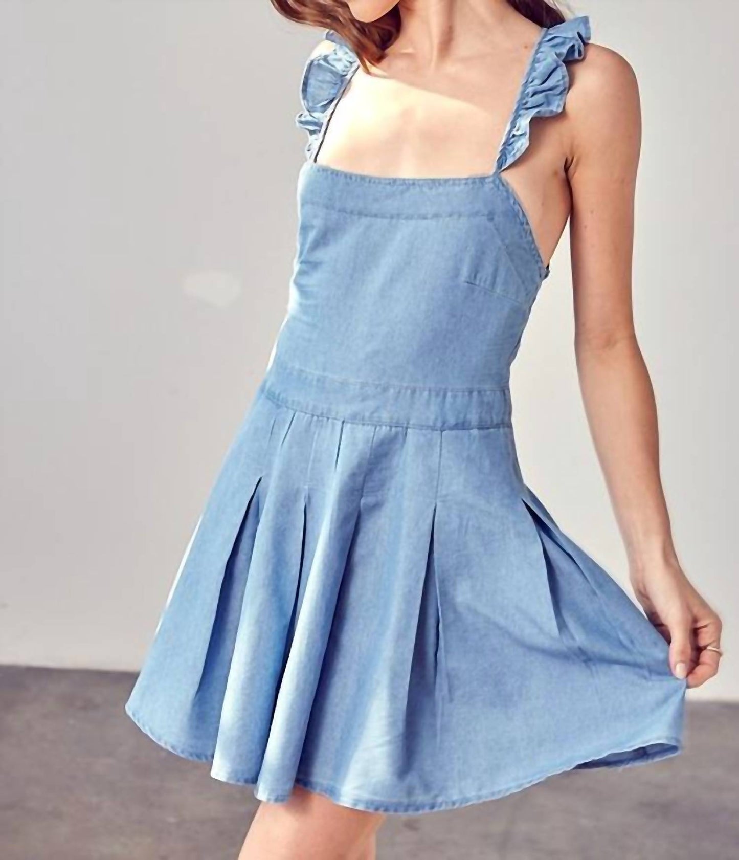 Do+Be - A-line Open Back Dress