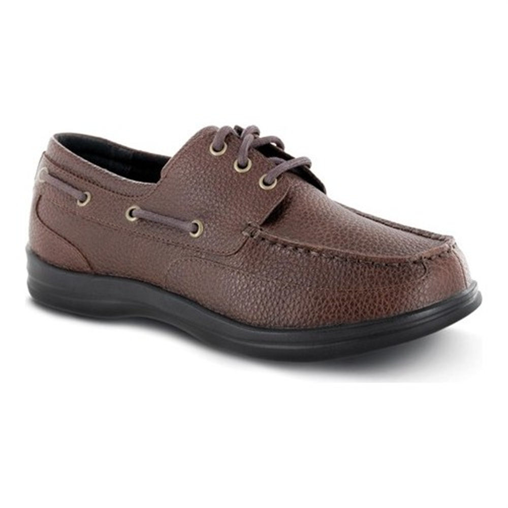 Apex Men's Venture Classic Booat Shoe Brown Size 7.5