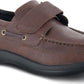 Apex Men's Classic Strap Shoes Brown Size 9.5XW