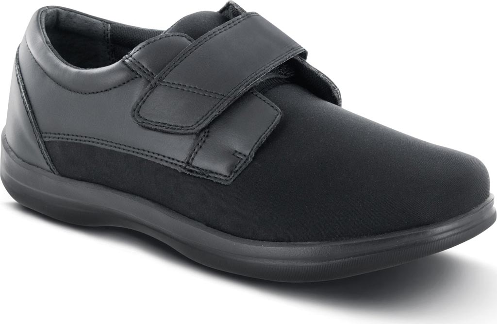Apex Men's Stretch Monk Casual Shoes Black Size 12 W
