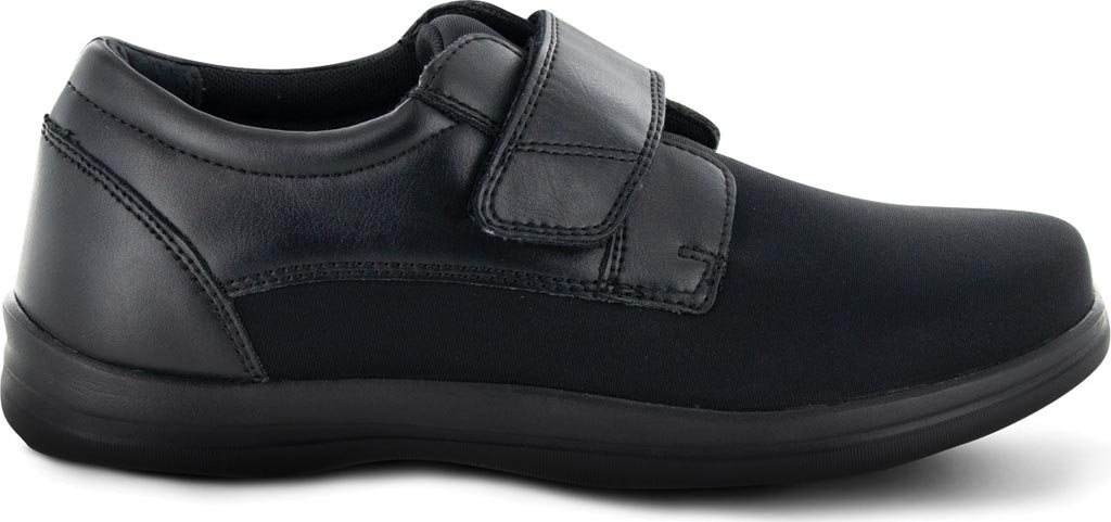 Apex Men's Stretch Monk Casual Shoes Black Size 12 W