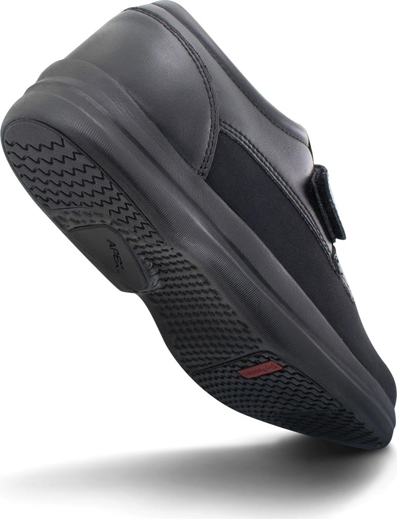 Apex Men's Stretch Monk Casual Shoes Black Size 12 W