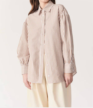Deluc - Felicity Oversized Striped Button Down Shirt