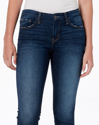 Flying Monkey Women's Frayed Ankle Skinny Jeans Blue Size 26