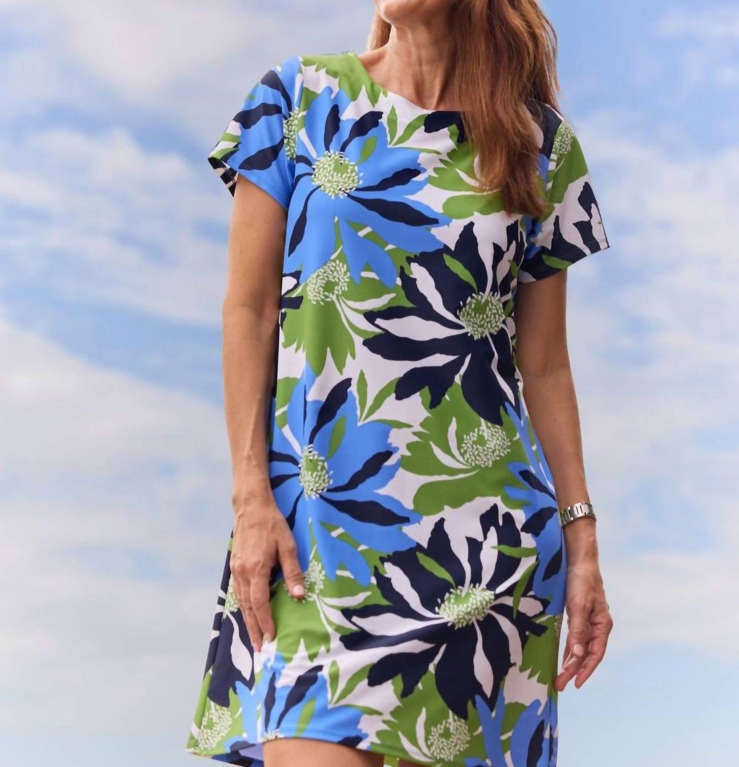 Jude Connally - Ella Short Sleeve Mini Dress