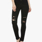 Indigo Rein Junior's Ripped Skinny Jeans Black Size 11