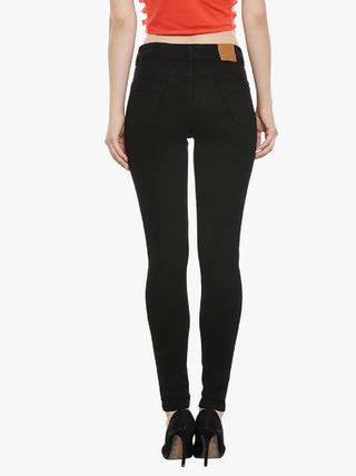 Indigo Rein Junior's Ripped Skinny Jeans Black Size 11