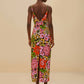 Farm Rio - Floral Vivi Rose Midi Dress