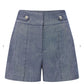 Veronica Beard - Runo Linen Short