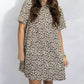 Entro - Fabulously Wild Leopard Swing Mini Dress