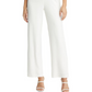 Saylor Krysta Small White Satin Jumpsuit with Faux Feathers