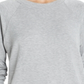 Splits59 Women's Warm Up Curved Hem Sweatshirt Gray Size Small