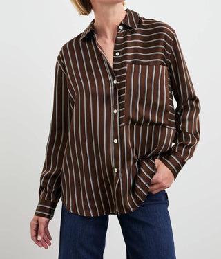 Rails - Spencer Button Front Long Sleeve Top