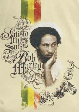 Bob Marley - Unisex Satisfy My Soul Soft Short Sleeve T-shirt