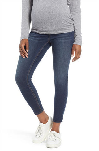 1822 Giovanna Denim Maternity Skinny Jeans - Ankle Length, Size 27