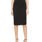 Black Halo Women's 'Jackie' Belted Gabardine Sheath Dress Black Size 0