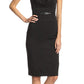 Black Halo Women's Jackie O Belted Dress Black Size 6