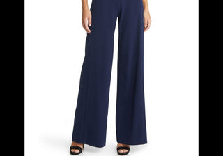 Black Halo Eclipse Jumpsuit, Wide Leg, Size 8