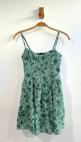 Creamon - Women's Midnight Vine Mini Dress